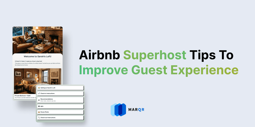 Airbnb Superhost Tips: 5 Ways Digital Guidebooks Improve Guest Experience