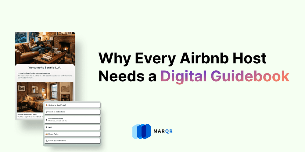 Why Every Airbnb Host Needs a Digital Guidebook (and Why Binders don't cut it)